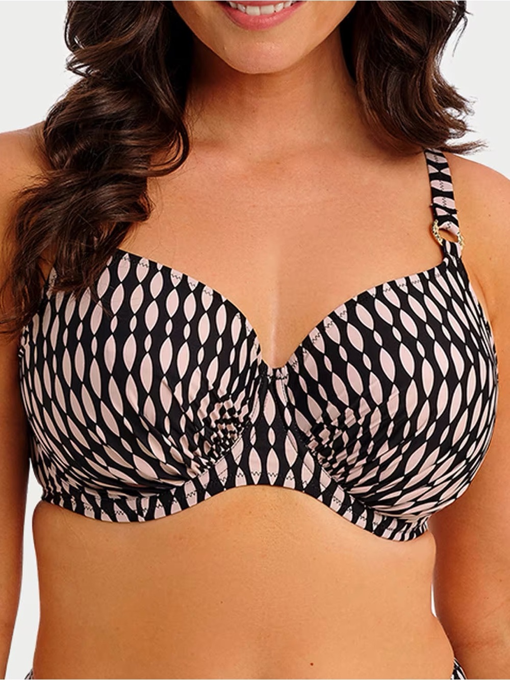 NWT Fantasie Shell Bay
Full Cup Bikini Top with Underwire 38G